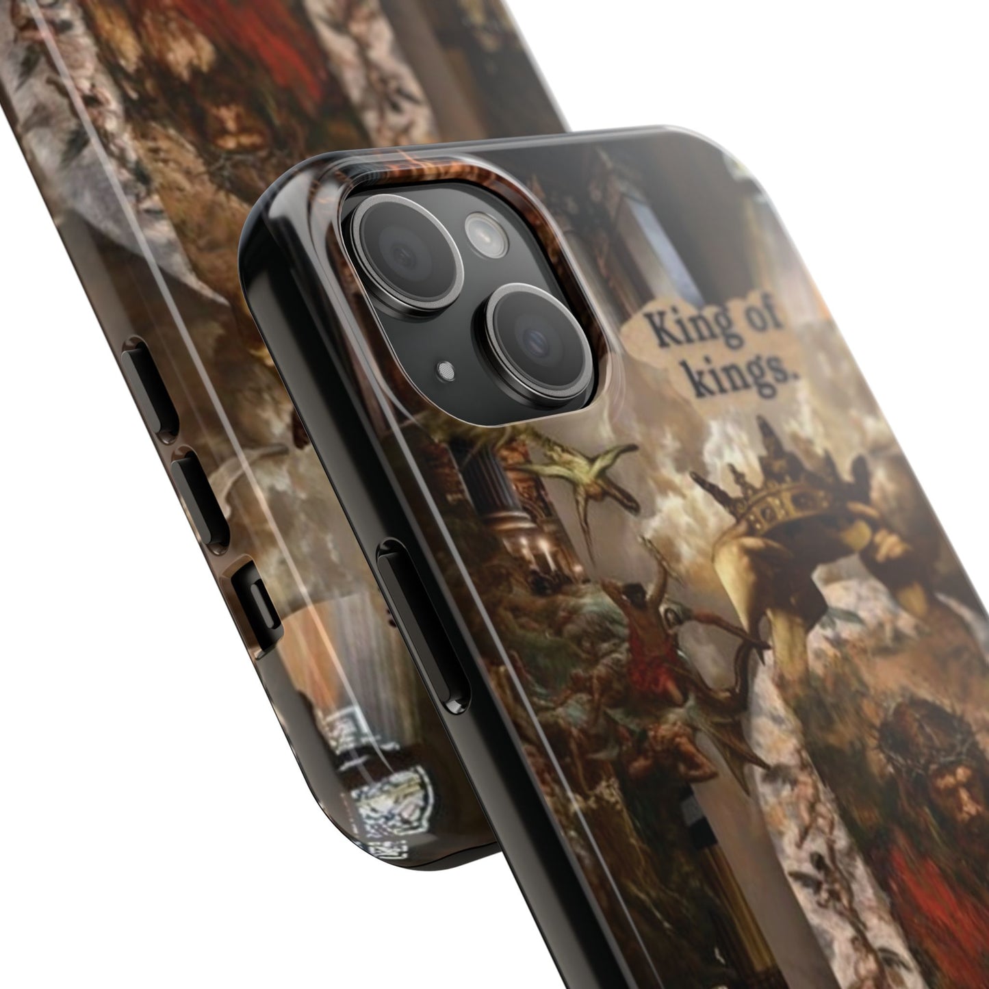 King of Kings Tough Phone Case - Artistic Design for Bold Protection