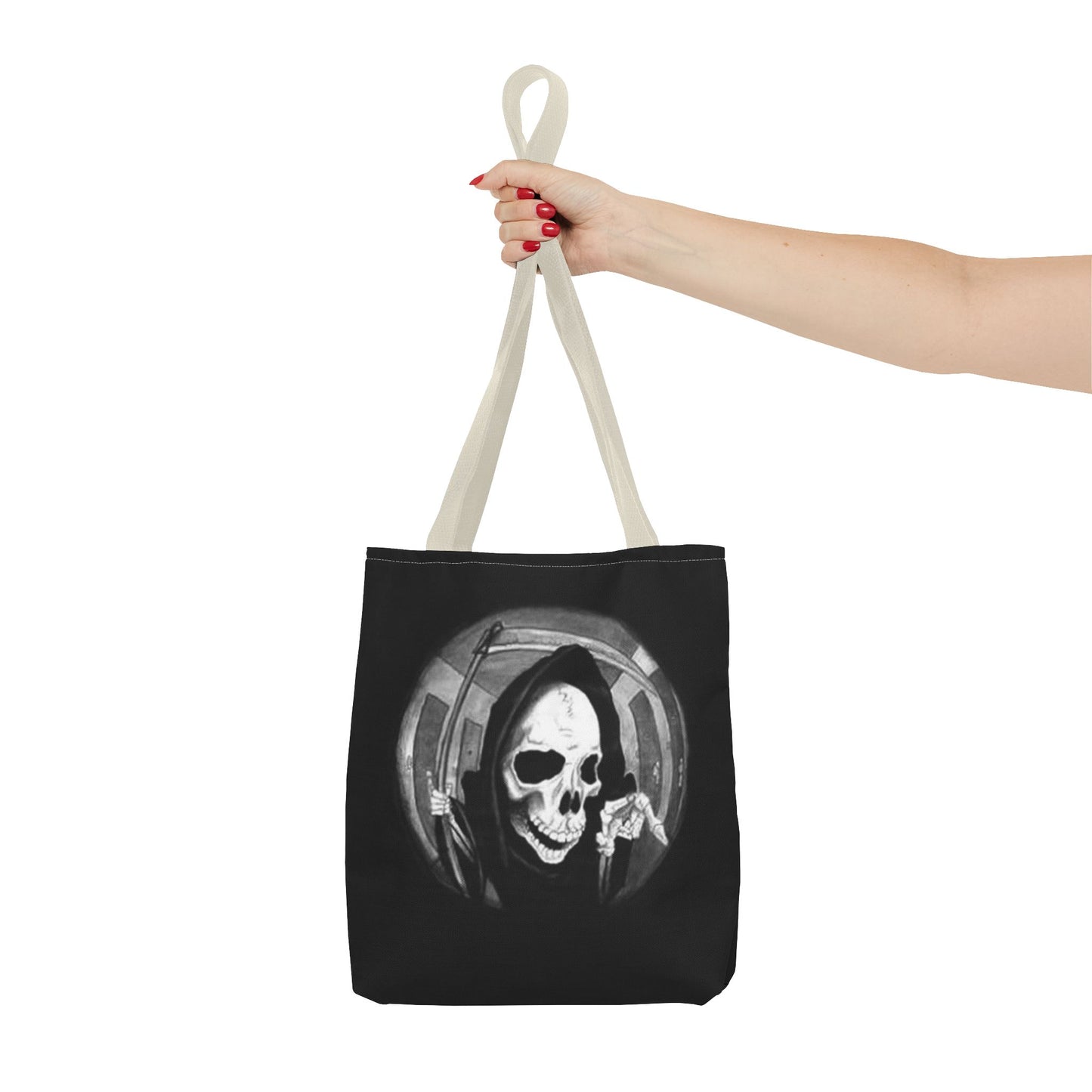 Gothic Skull Tote Bag - Perfect for Halloween and Everyday Style
