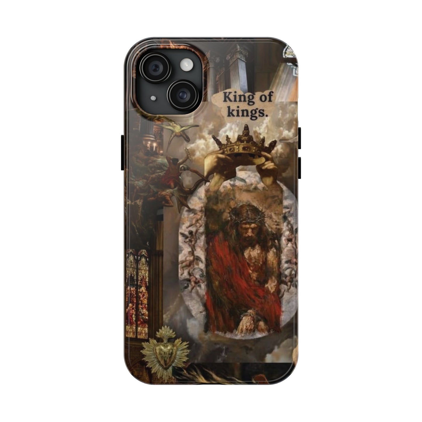 King of Kings Tough Phone Case - Artistic Design for Bold Protection