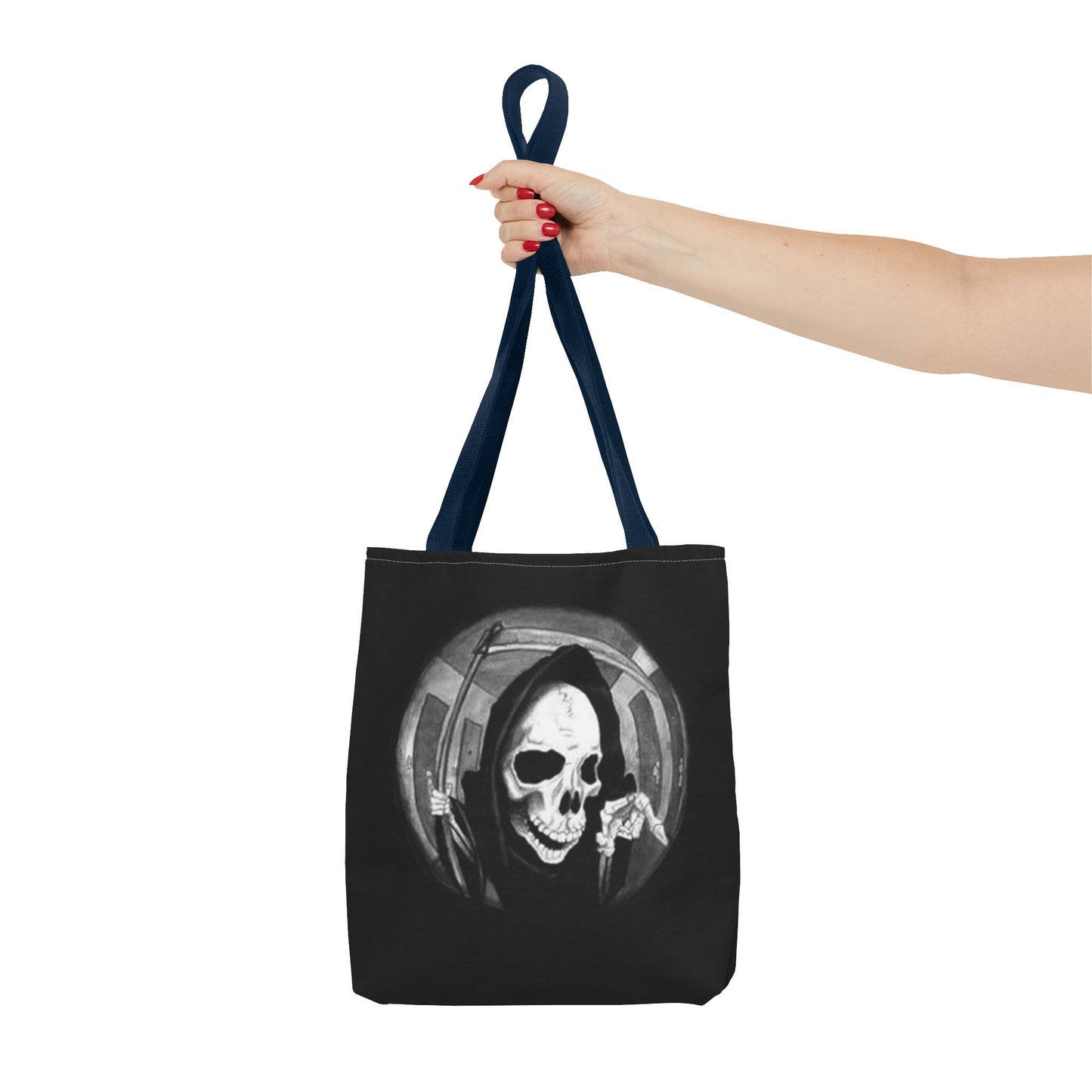 Gothic Skull Tote Bag - Perfect for Halloween and Everyday Style