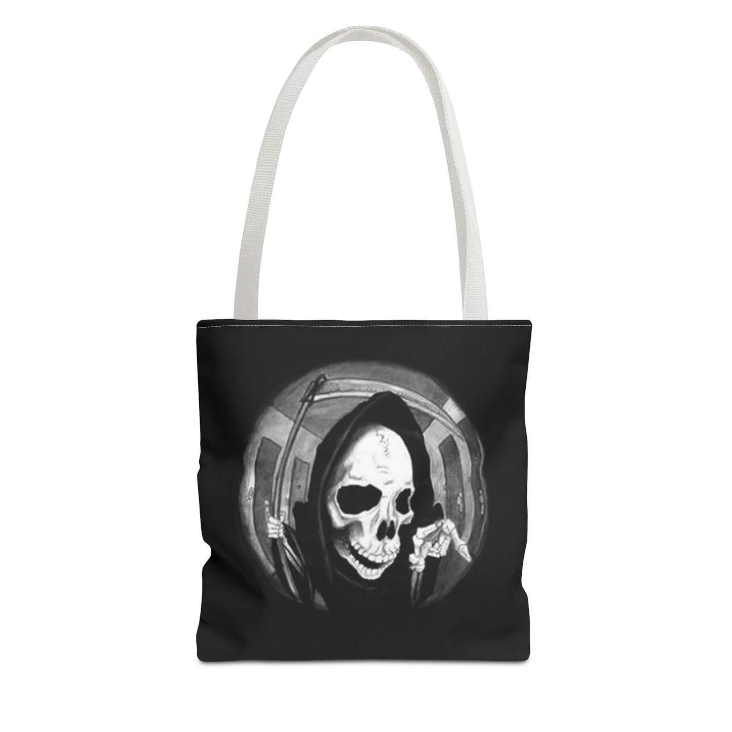 Gothic Skull Tote Bag - Perfect for Halloween and Everyday Style