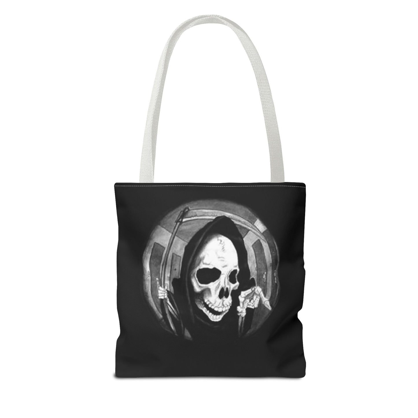 Gothic Skull Tote Bag - Perfect for Halloween and Everyday Style