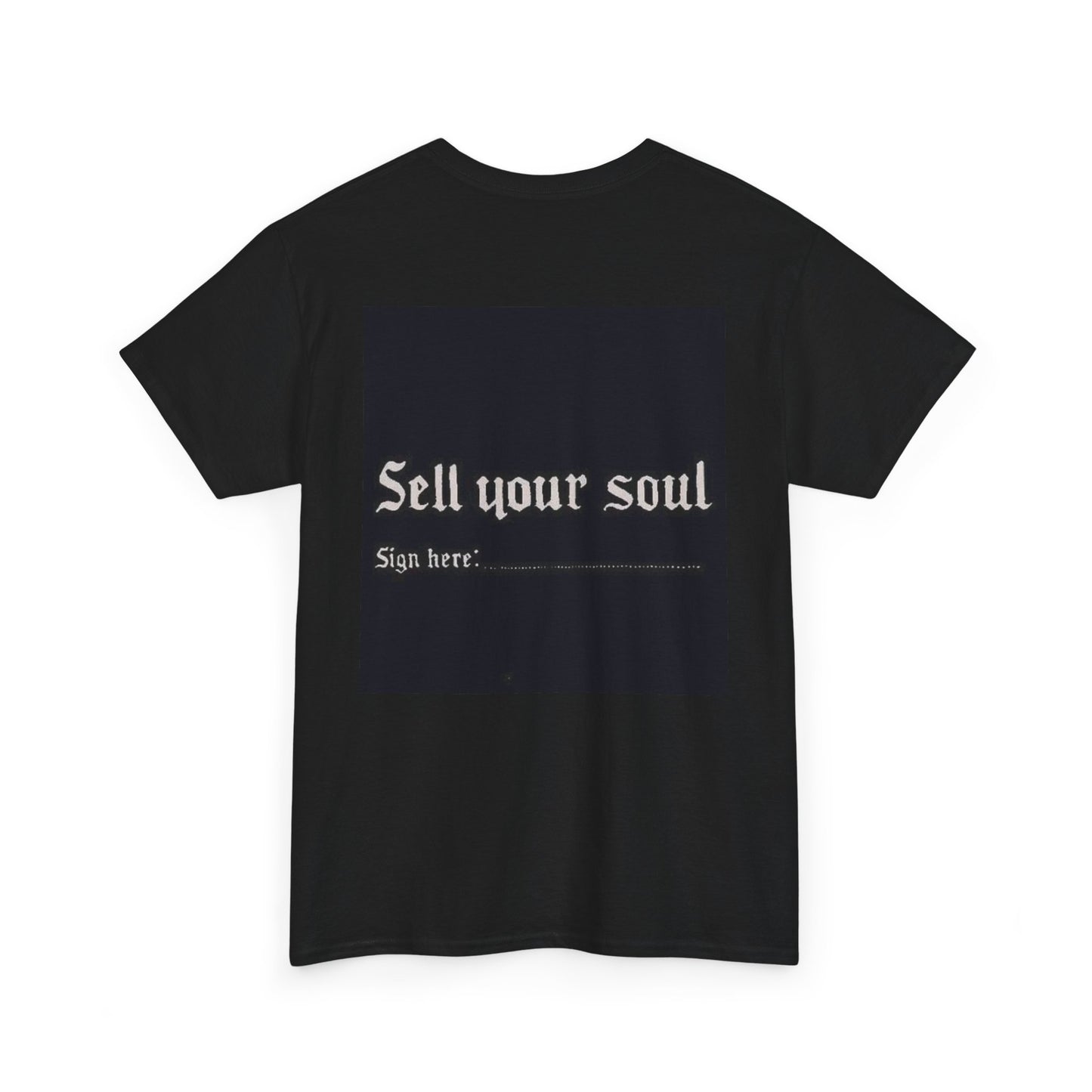 Death's Child Unisex Heavy Cotton Tee - Edgy Graphic Tee for Alternative Fashion Lovers