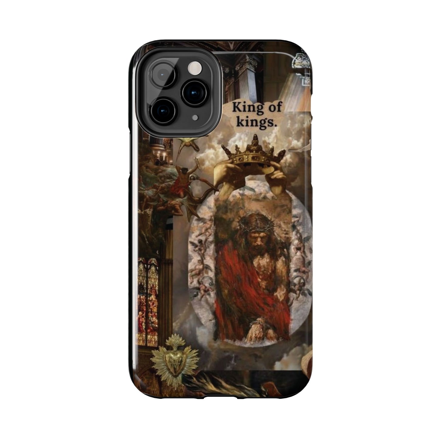 King of Kings Tough Phone Case - Artistic Design for Bold Protection