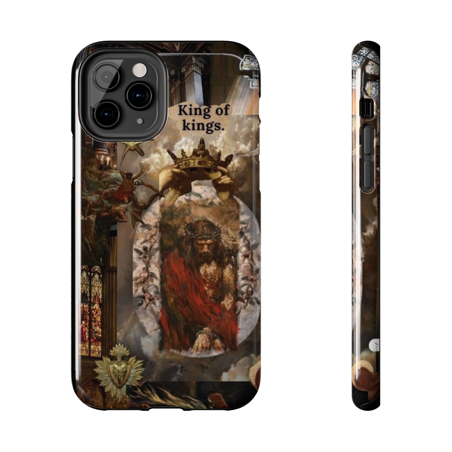 King of Kings Tough Phone Case - Artistic Design for Bold Protection