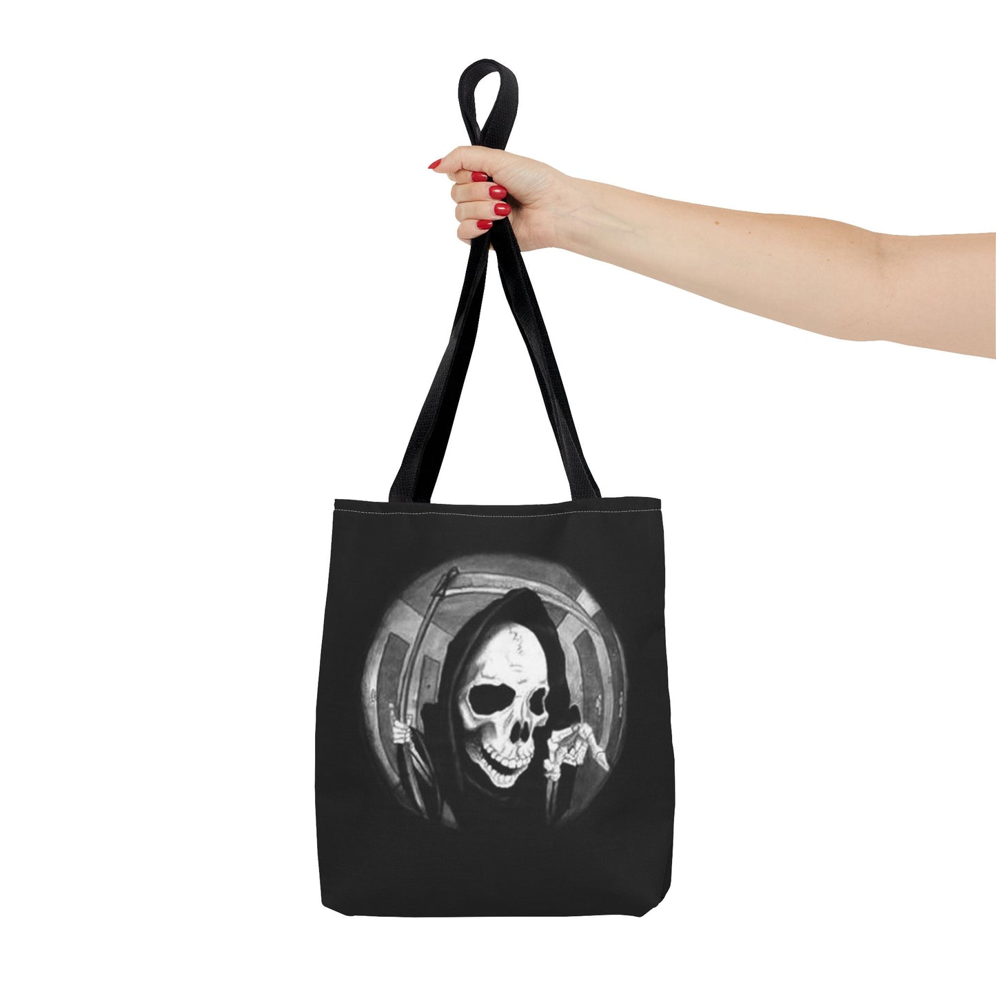 Gothic Skull Tote Bag - Perfect for Halloween and Everyday Style