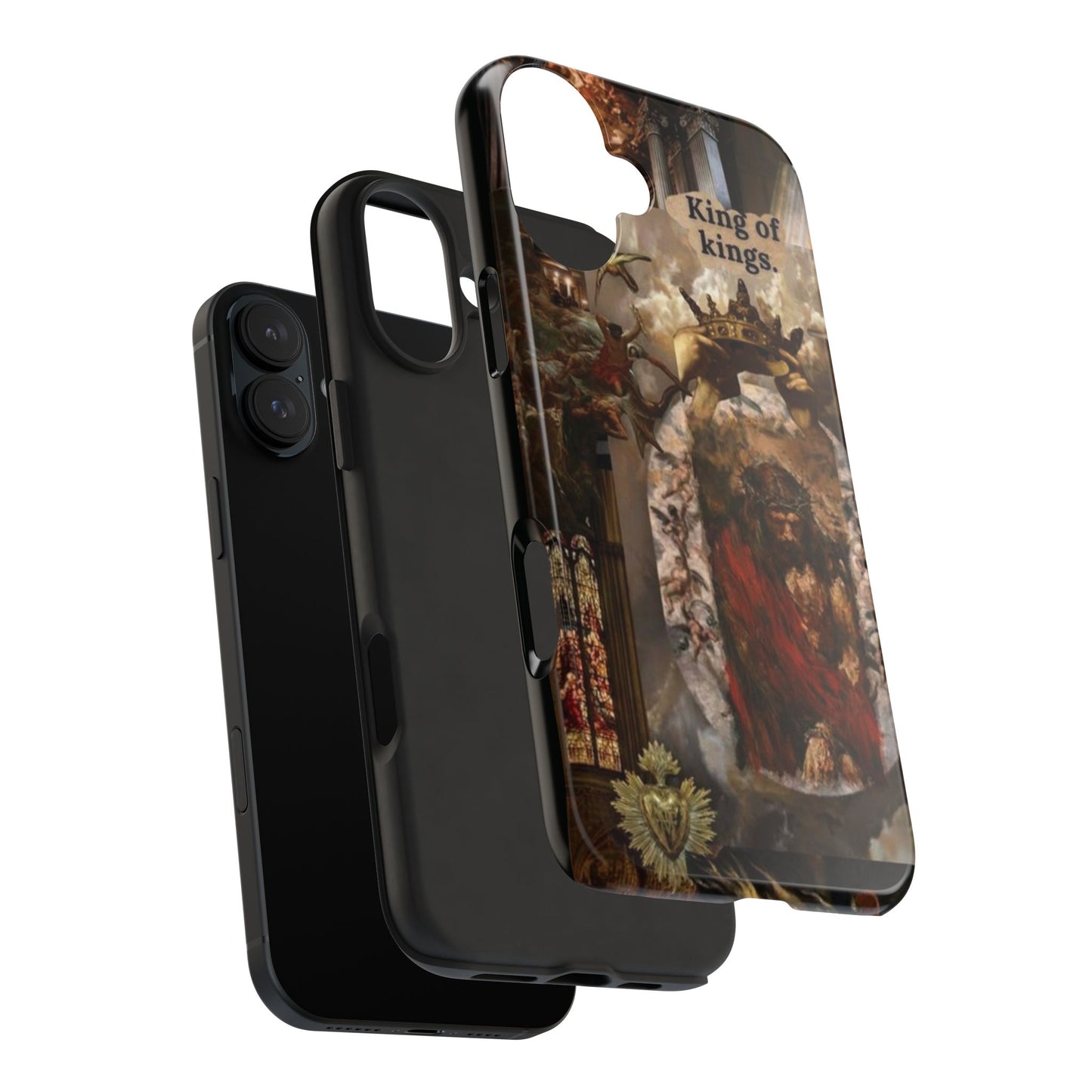 King of Kings Tough Phone Case - Artistic Design for Bold Protection