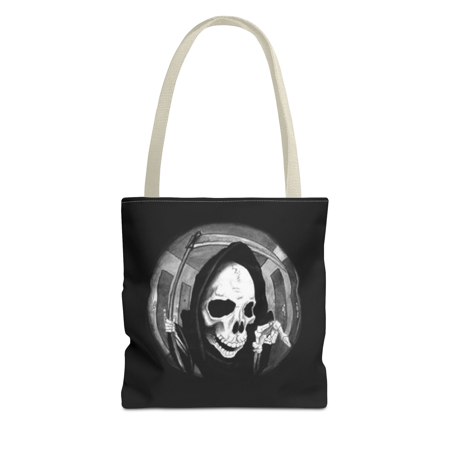 Gothic Skull Tote Bag - Perfect for Halloween and Everyday Style