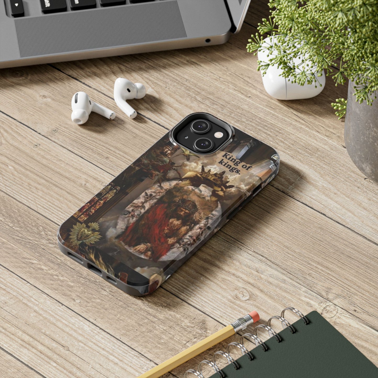 King of Kings Tough Phone Case - Artistic Design for Bold Protection