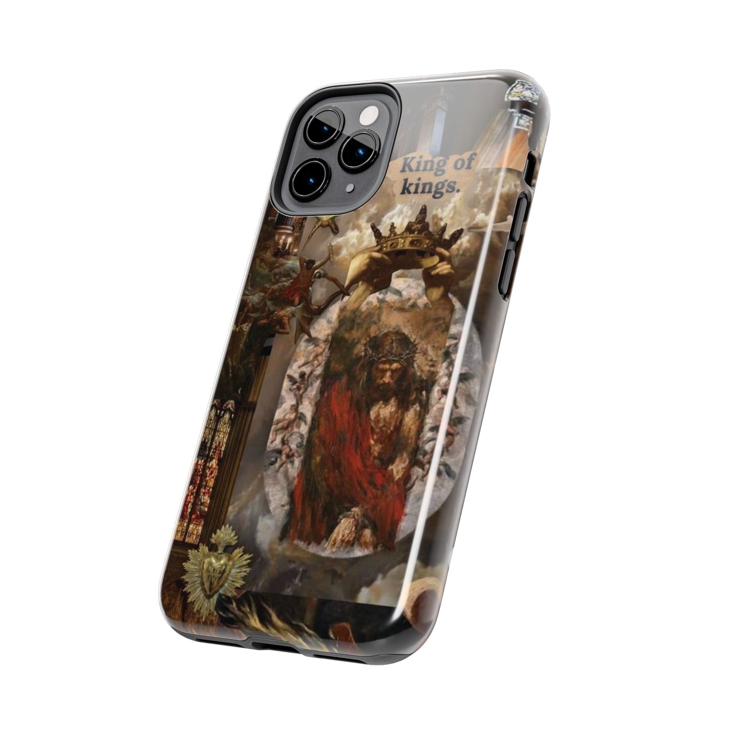 King of Kings Tough Phone Case - Artistic Design for Bold Protection