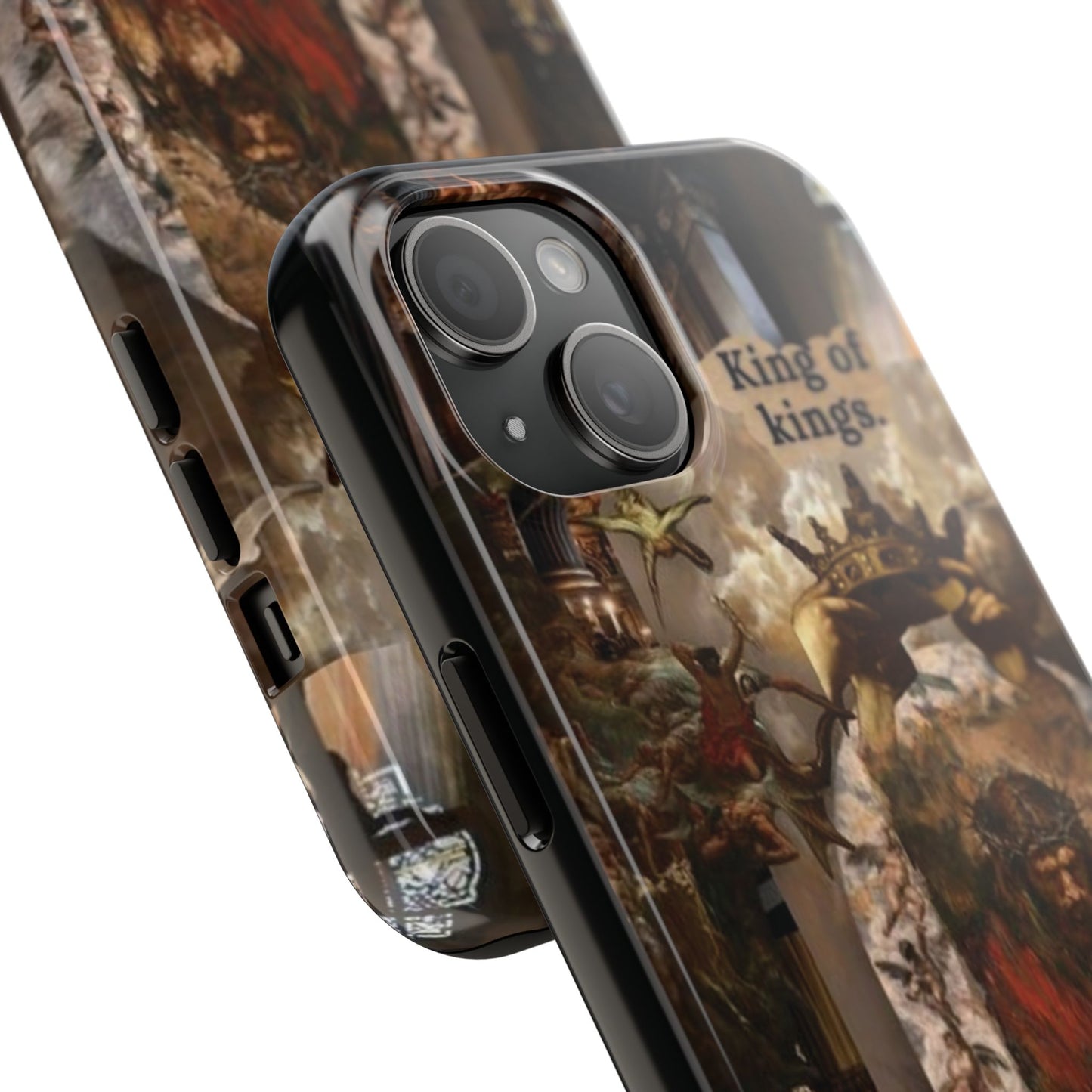 King of Kings Tough Phone Case - Artistic Design for Bold Protection
