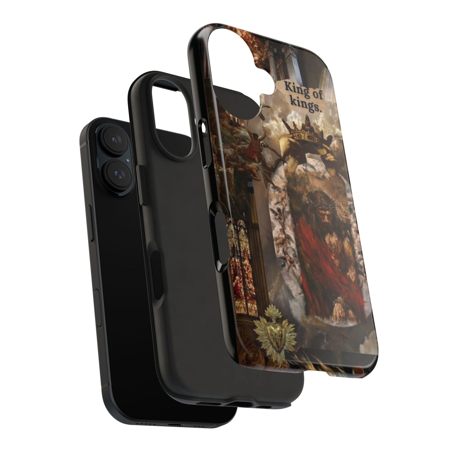 King of Kings Tough Phone Case - Artistic Design for Bold Protection