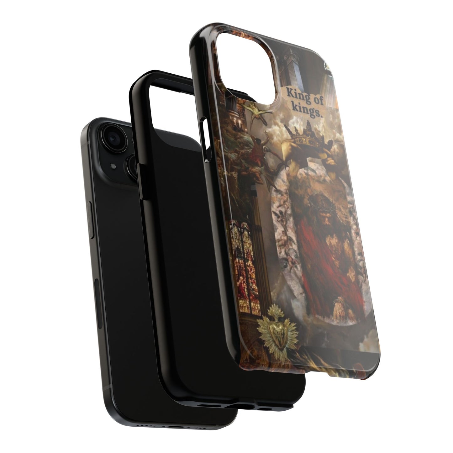King of Kings Tough Phone Case - Artistic Design for Bold Protection