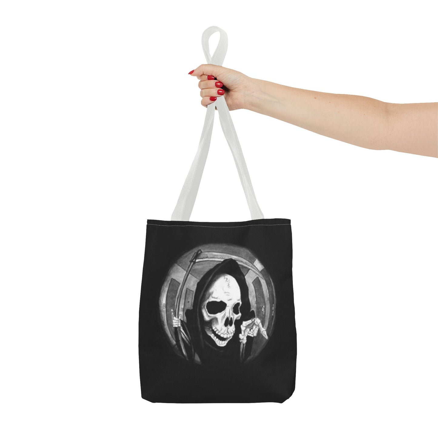 Gothic Skull Tote Bag - Perfect for Halloween and Everyday Style