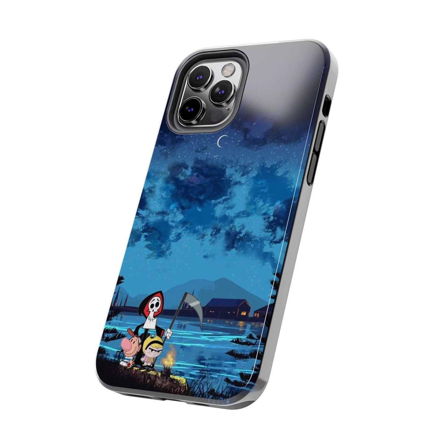 Gloomy Night Tough Phone Case | Unique Cartoon Design | Perfect Gift for Kids & Teens | Durable Protection | Customizable Phone Cover