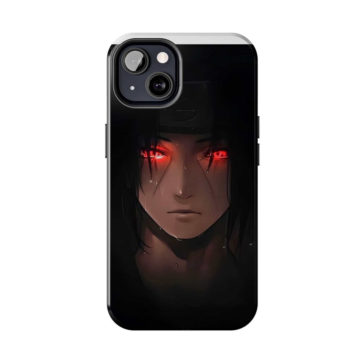 Tough Phone Case with Striking Red-Eyed Design for Anime Enthusiasts