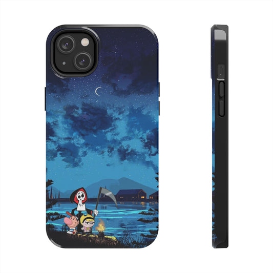 Gloomy Night Tough Phone Case | Unique Cartoon Design | Perfect Gift for Kids & Teens | Durable Protection | Customizable Phone Cover