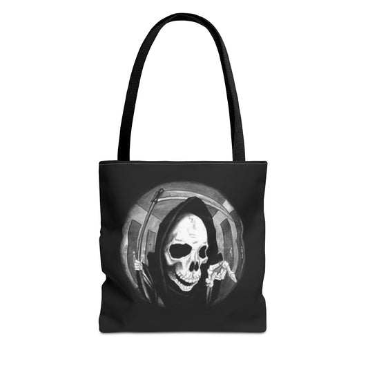 Gothic Skull Tote Bag - Perfect for Halloween and Everyday Style