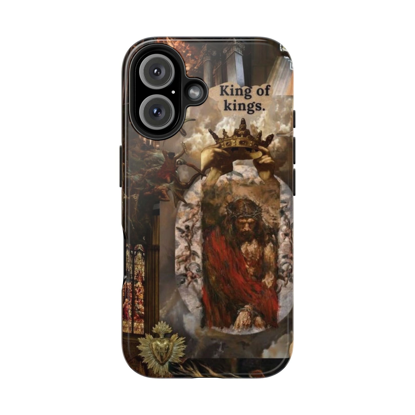 King of Kings Tough Phone Case - Artistic Design for Bold Protection