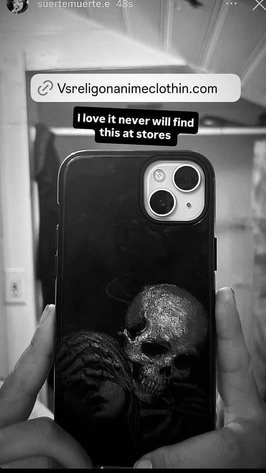 Tough Phone Cases with Edgy Skull Design, Protective Cover, Goth Style, Unique Gift, Durable Phone Accessories
