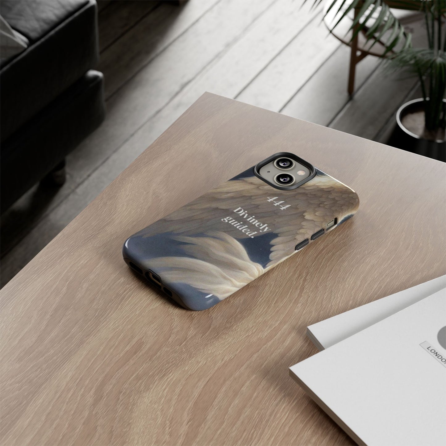 Angel Wing Phone Case - Divinely Guided 444